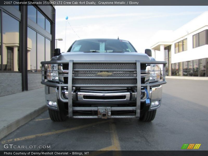 Graystone Metallic / Ebony 2007 Chevrolet Silverado 3500HD LTZ Crew Cab 4x4 Dually