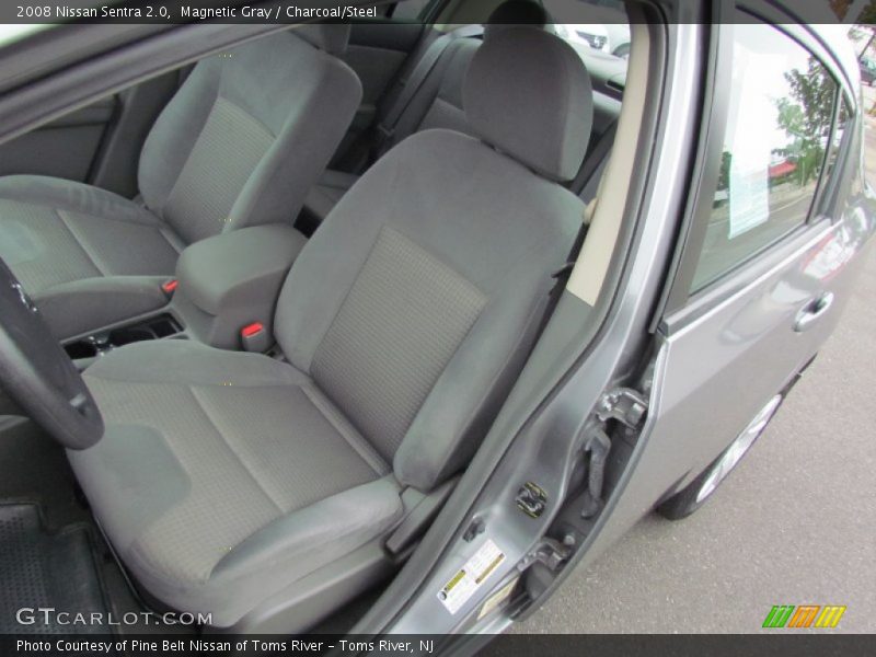 Magnetic Gray / Charcoal/Steel 2008 Nissan Sentra 2.0