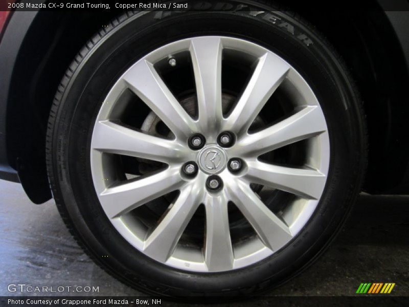 Copper Red Mica / Sand 2008 Mazda CX-9 Grand Touring
