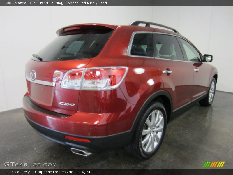 Copper Red Mica / Sand 2008 Mazda CX-9 Grand Touring