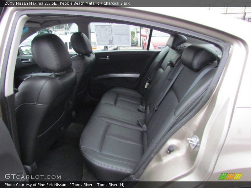Pebble Beach Metallic / Charcoal Black 2008 Nissan Maxima 3.5 SE