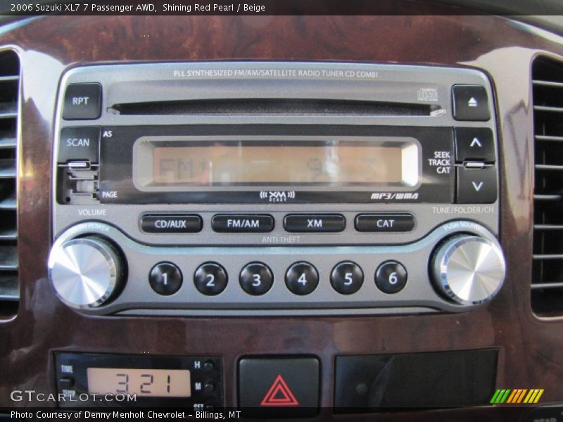 Audio System of 2006 XL7 7 Passenger AWD