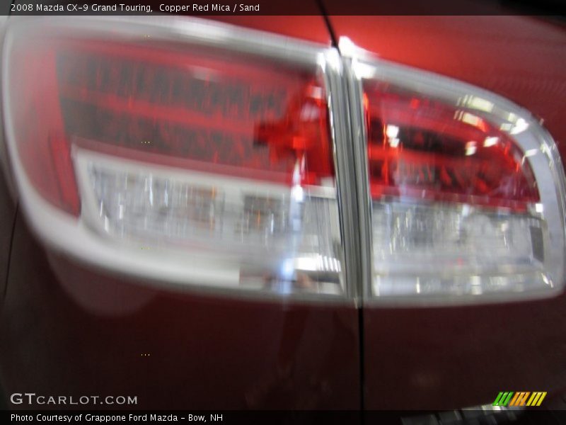 Copper Red Mica / Sand 2008 Mazda CX-9 Grand Touring