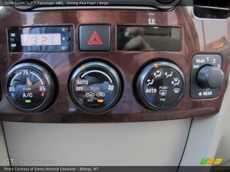 Controls of 2006 XL7 7 Passenger AWD
