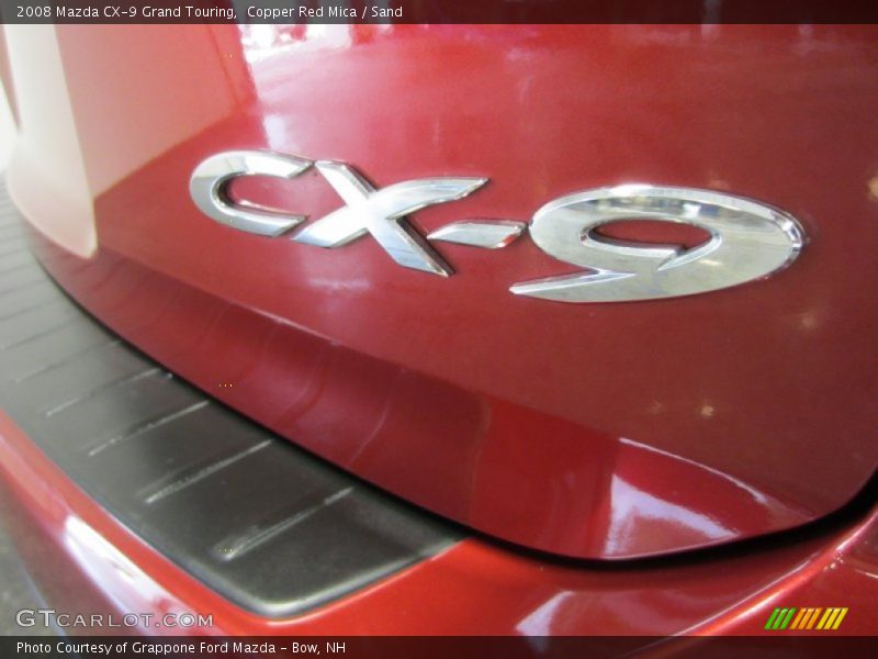 Copper Red Mica / Sand 2008 Mazda CX-9 Grand Touring