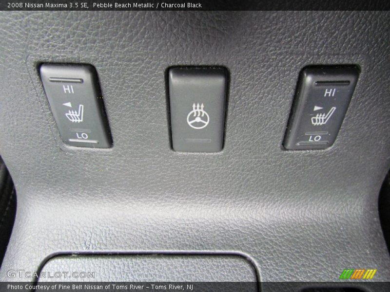 Pebble Beach Metallic / Charcoal Black 2008 Nissan Maxima 3.5 SE