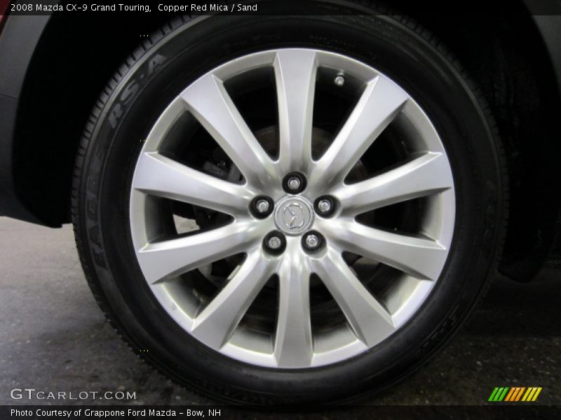 Copper Red Mica / Sand 2008 Mazda CX-9 Grand Touring