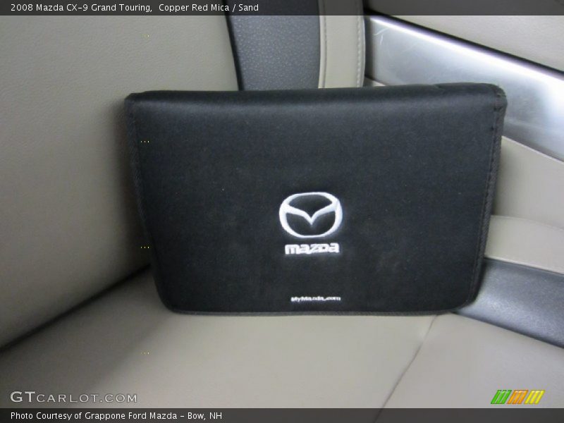 Copper Red Mica / Sand 2008 Mazda CX-9 Grand Touring
