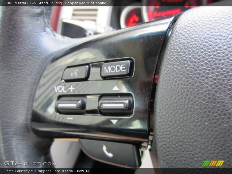 Copper Red Mica / Sand 2008 Mazda CX-9 Grand Touring
