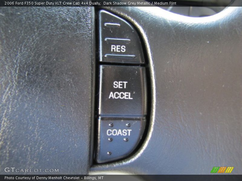 Dark Shadow Grey Metallic / Medium Flint 2006 Ford F350 Super Duty XLT Crew Cab 4x4 Dually