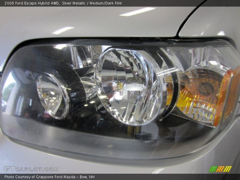 Silver Metallic / Medium/Dark Flint 2006 Ford Escape Hybrid 4WD