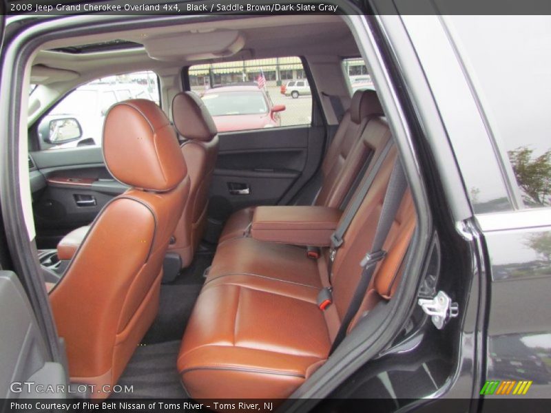 Black / Saddle Brown/Dark Slate Gray 2008 Jeep Grand Cherokee Overland 4x4