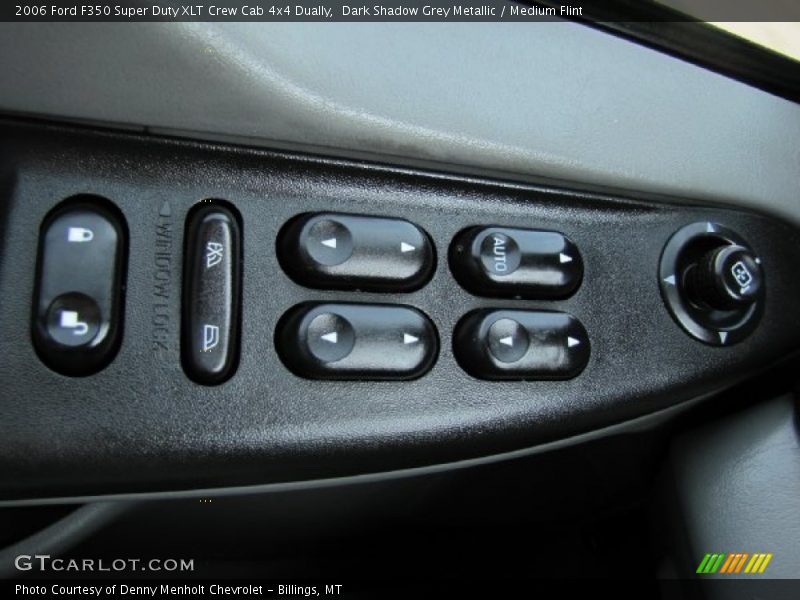 Dark Shadow Grey Metallic / Medium Flint 2006 Ford F350 Super Duty XLT Crew Cab 4x4 Dually