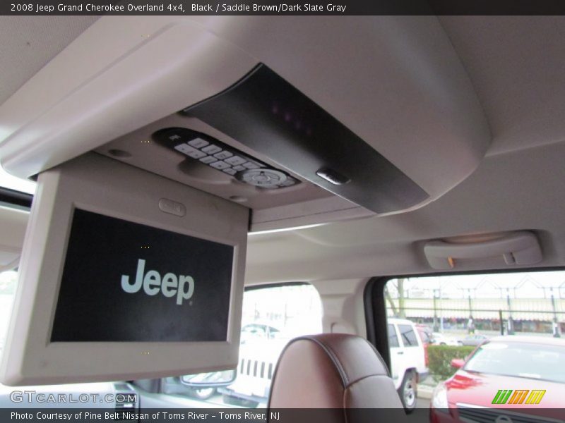 Black / Saddle Brown/Dark Slate Gray 2008 Jeep Grand Cherokee Overland 4x4