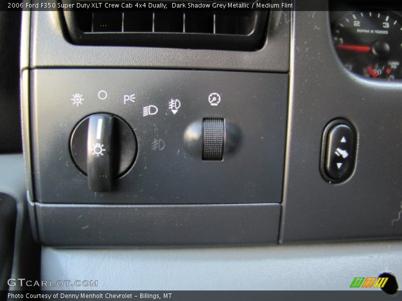 Dark Shadow Grey Metallic / Medium Flint 2006 Ford F350 Super Duty XLT Crew Cab 4x4 Dually