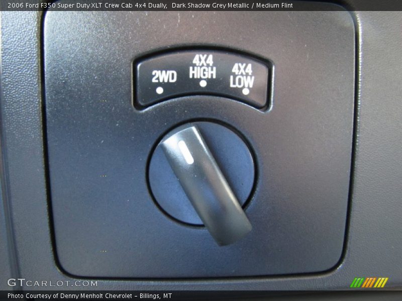 Dark Shadow Grey Metallic / Medium Flint 2006 Ford F350 Super Duty XLT Crew Cab 4x4 Dually