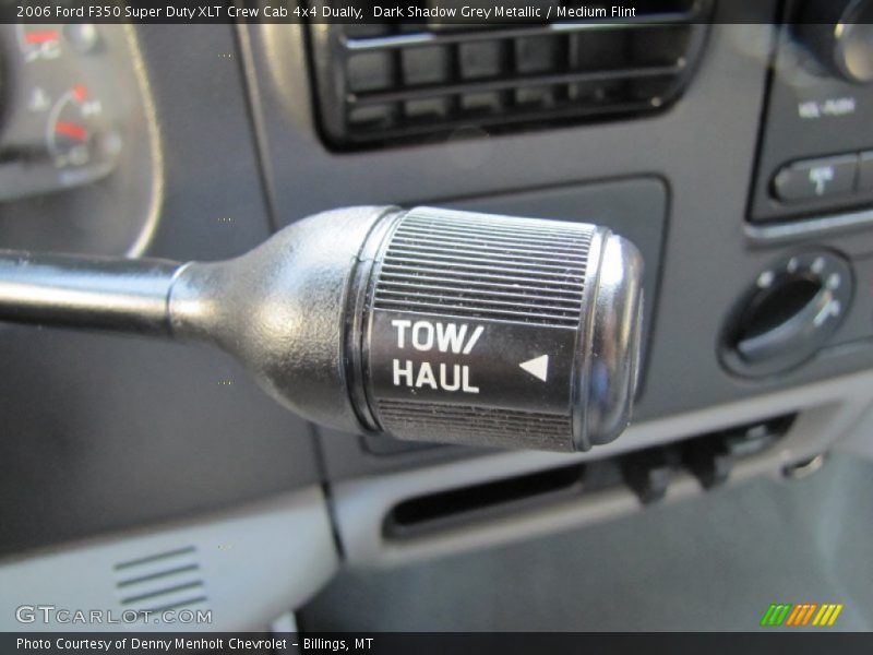 Dark Shadow Grey Metallic / Medium Flint 2006 Ford F350 Super Duty XLT Crew Cab 4x4 Dually