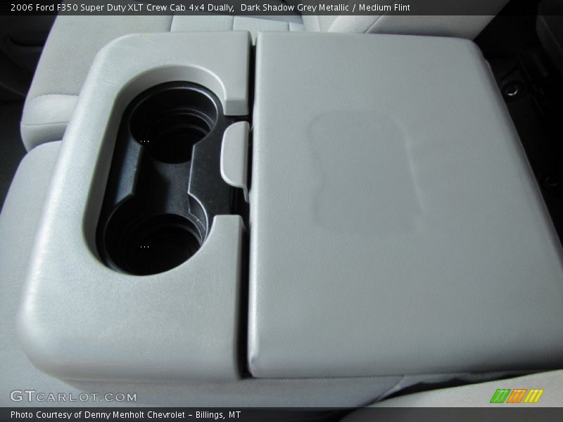 Dark Shadow Grey Metallic / Medium Flint 2006 Ford F350 Super Duty XLT Crew Cab 4x4 Dually