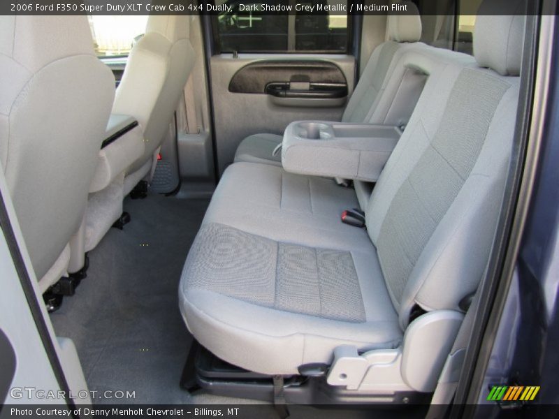Dark Shadow Grey Metallic / Medium Flint 2006 Ford F350 Super Duty XLT Crew Cab 4x4 Dually