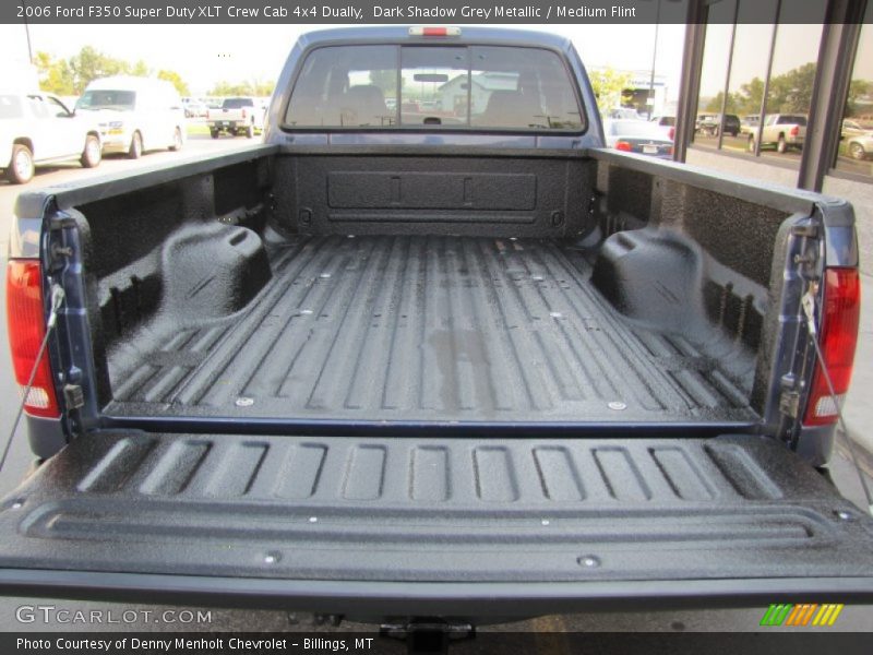 Dark Shadow Grey Metallic / Medium Flint 2006 Ford F350 Super Duty XLT Crew Cab 4x4 Dually