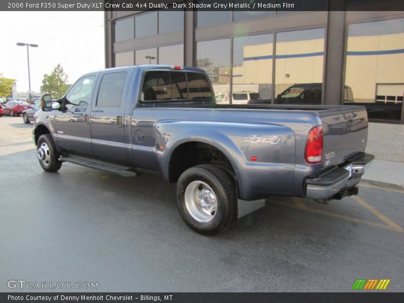 Dark Shadow Grey Metallic / Medium Flint 2006 Ford F350 Super Duty XLT Crew Cab 4x4 Dually
