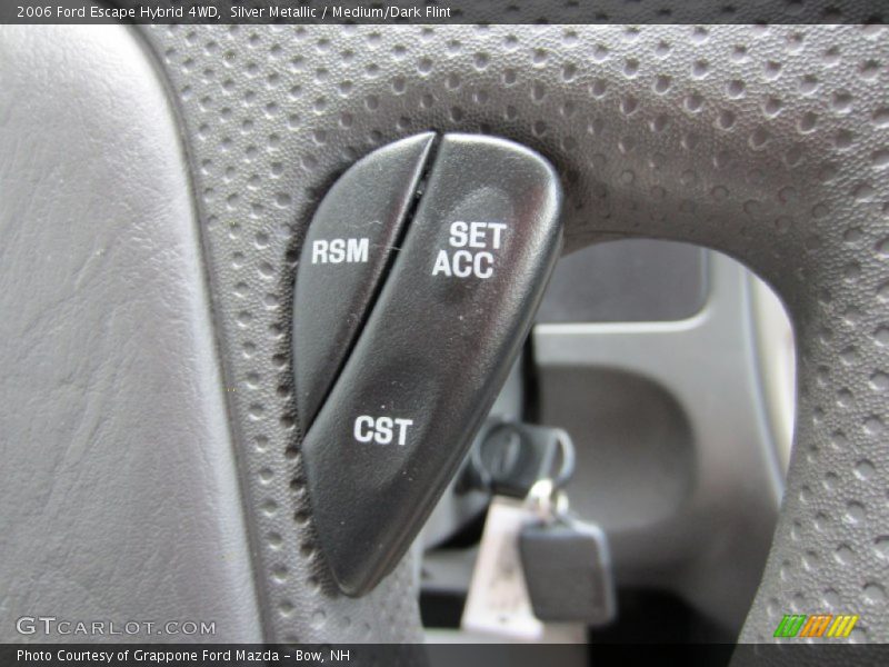 Controls of 2006 Escape Hybrid 4WD