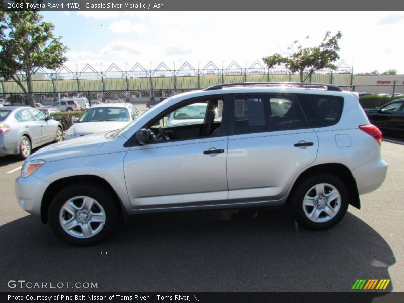 Classic Silver Metallic / Ash 2008 Toyota RAV4 4WD