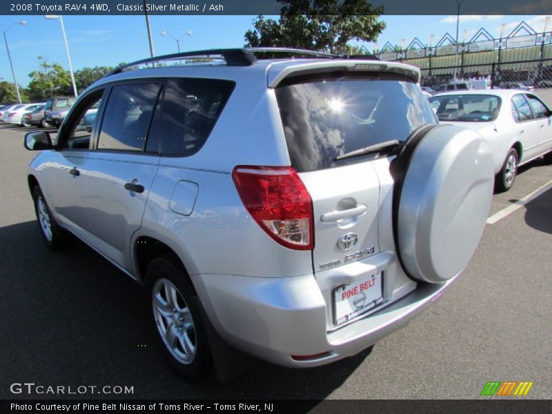Classic Silver Metallic / Ash 2008 Toyota RAV4 4WD