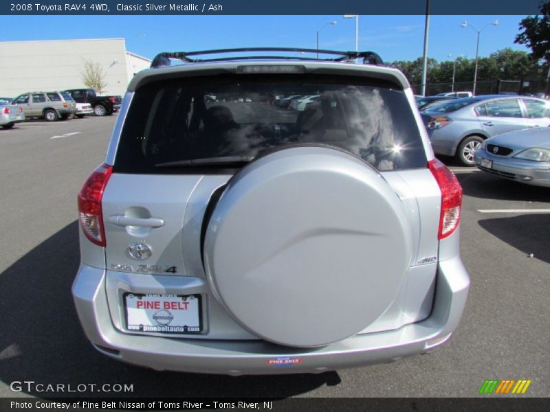 Classic Silver Metallic / Ash 2008 Toyota RAV4 4WD