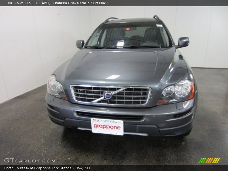 Titanium Gray Metallic / Off Black 2008 Volvo XC90 3.2 AWD