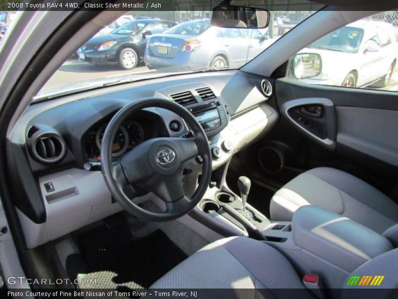 Classic Silver Metallic / Ash 2008 Toyota RAV4 4WD
