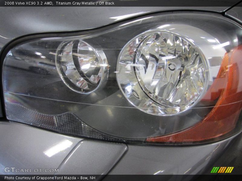 Titanium Gray Metallic / Off Black 2008 Volvo XC90 3.2 AWD