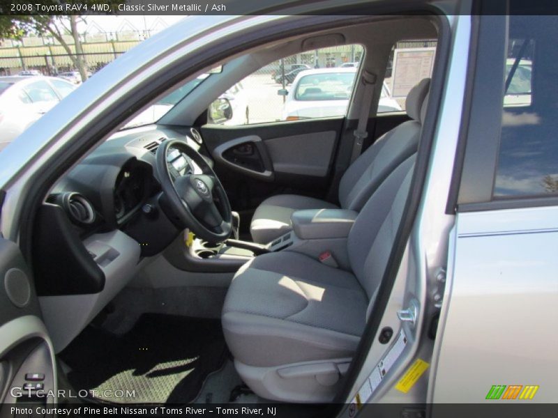 Classic Silver Metallic / Ash 2008 Toyota RAV4 4WD