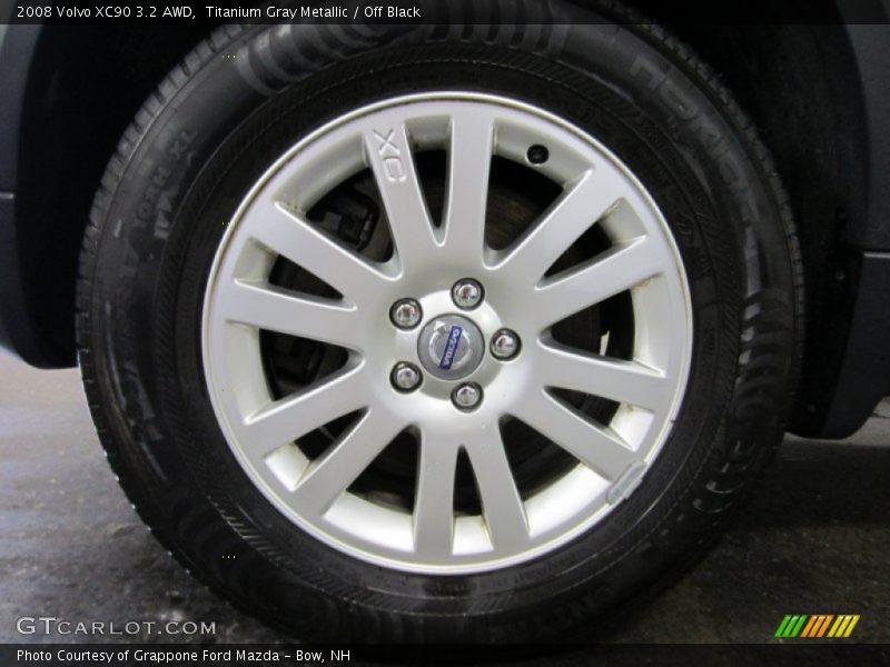 Titanium Gray Metallic / Off Black 2008 Volvo XC90 3.2 AWD