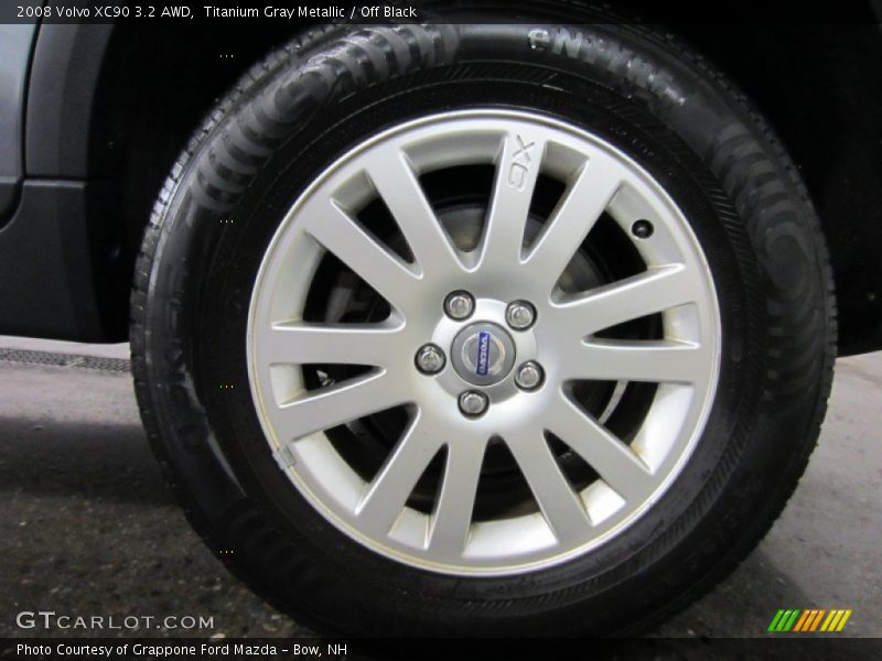 Titanium Gray Metallic / Off Black 2008 Volvo XC90 3.2 AWD