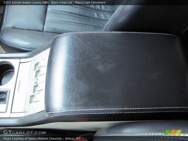 Black Clearcoat / Black/Light Parchment 2003 Lincoln Aviator Luxury AWD