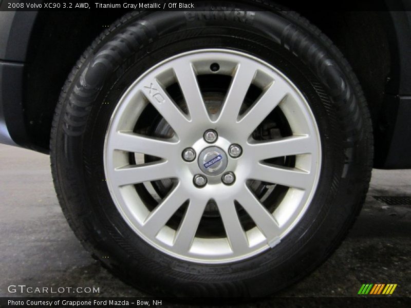 Titanium Gray Metallic / Off Black 2008 Volvo XC90 3.2 AWD