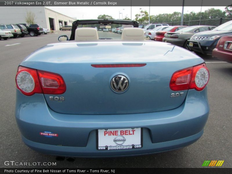 Eismeer Blue Metallic / Cornsilk Beige 2007 Volkswagen Eos 2.0T