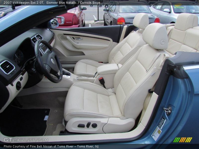 Eismeer Blue Metallic / Cornsilk Beige 2007 Volkswagen Eos 2.0T