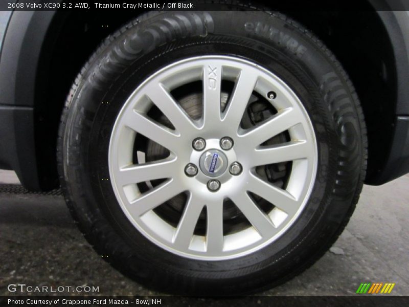 Titanium Gray Metallic / Off Black 2008 Volvo XC90 3.2 AWD