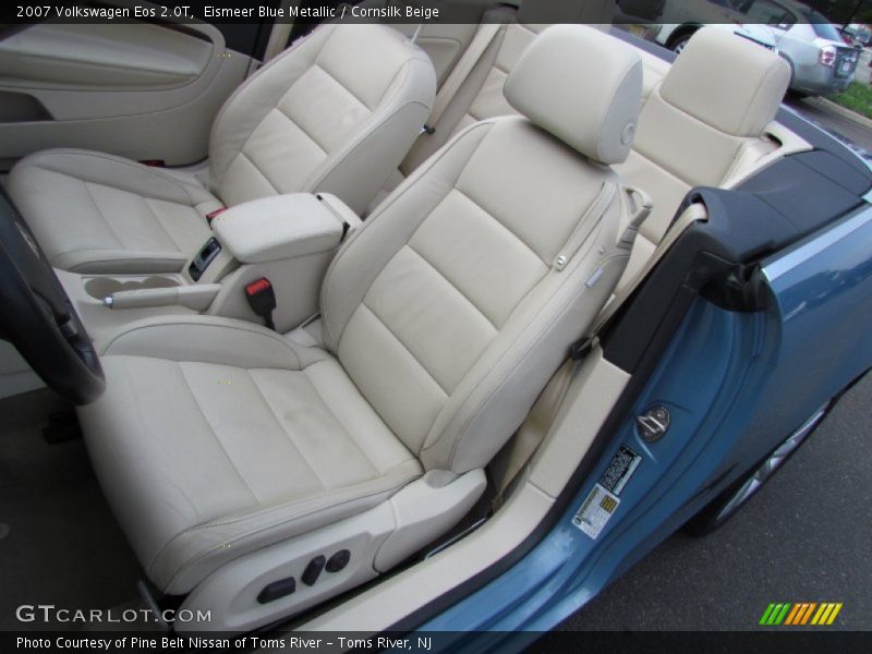 Eismeer Blue Metallic / Cornsilk Beige 2007 Volkswagen Eos 2.0T