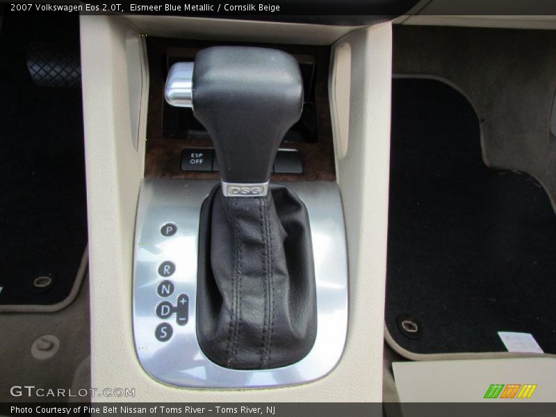 Eismeer Blue Metallic / Cornsilk Beige 2007 Volkswagen Eos 2.0T