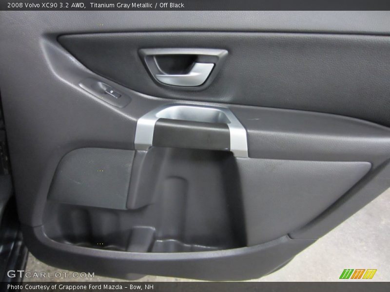 Titanium Gray Metallic / Off Black 2008 Volvo XC90 3.2 AWD
