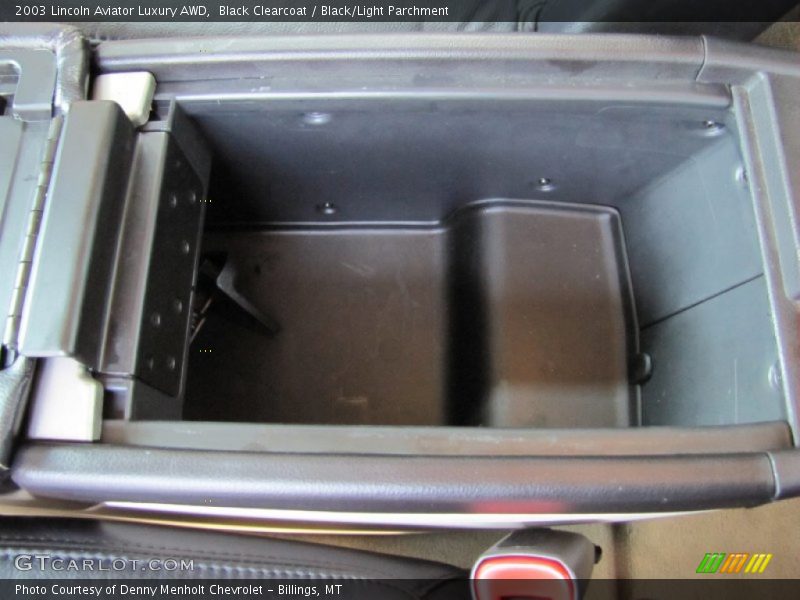 Black Clearcoat / Black/Light Parchment 2003 Lincoln Aviator Luxury AWD
