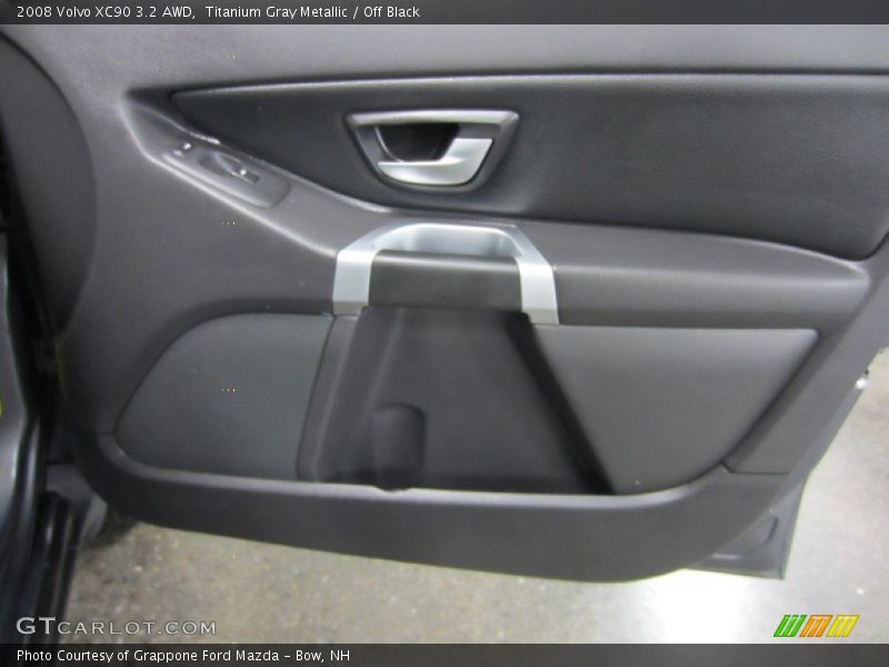 Titanium Gray Metallic / Off Black 2008 Volvo XC90 3.2 AWD
