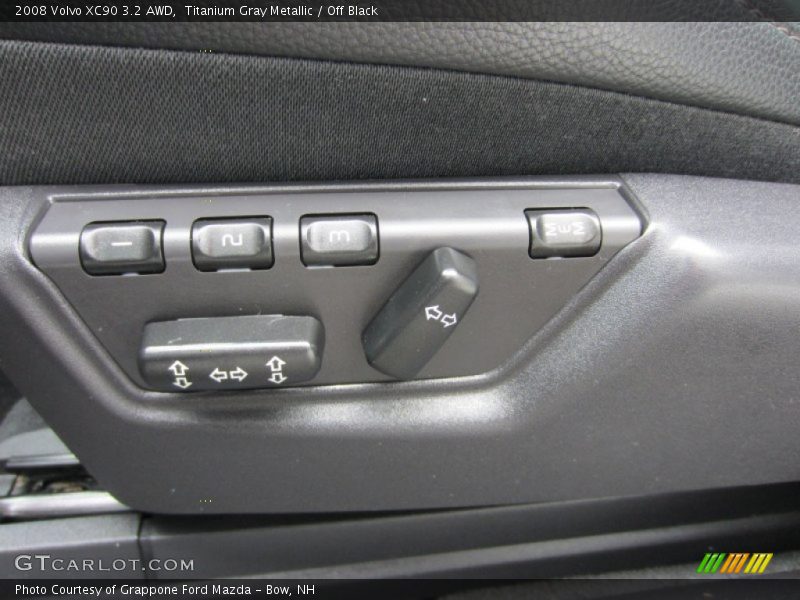Titanium Gray Metallic / Off Black 2008 Volvo XC90 3.2 AWD