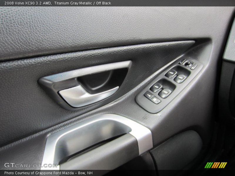 Titanium Gray Metallic / Off Black 2008 Volvo XC90 3.2 AWD