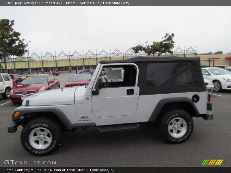 Bright Silver Metallic / Dark Slate Gray 2006 Jeep Wrangler Unlimited 4x4
