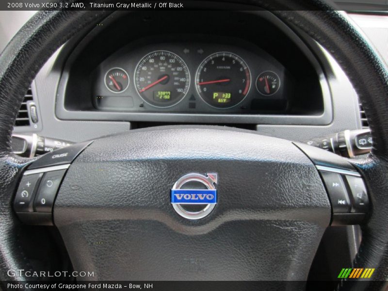 Titanium Gray Metallic / Off Black 2008 Volvo XC90 3.2 AWD