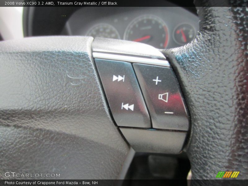 Titanium Gray Metallic / Off Black 2008 Volvo XC90 3.2 AWD